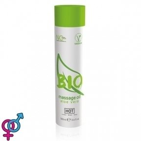 Массажное масло Hot Bio massage oil Aloe Vera, 100 мл (HOT44152)