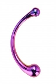 Вигнутий скляний фалоімітатор Dream Toys GLAMOUR GLASS CURVED BIG WAND (DT21836)