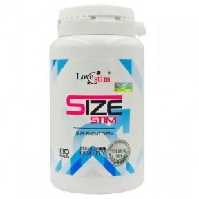 Капсули збуджуючі для чоловіків Lovestim SIZE STIM 80 шт (LS73186)