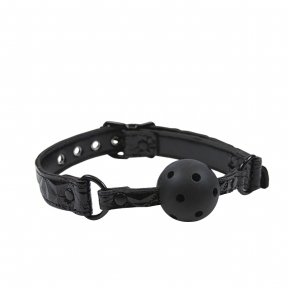 Кляп NS Novelties SINFUL BLACK BALL GAG (T280235)