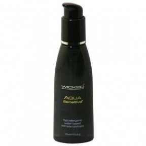 Лубрикант гипоалергенный без глицерина WICKED AQUA SENSITIVE, 120 мл (T251255)