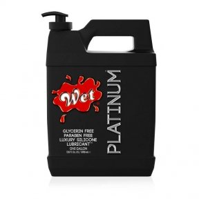 Лубрикант на силіконовій основі WET Platinum One Gallon, 3785 мл (WT20714)