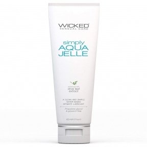 Лубрикант на водной основе WICKED SIMPLY AQUA JELLE, 120 мл (T252139)