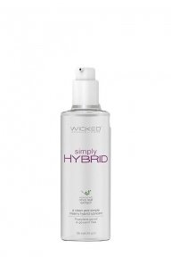 Лубрикант на водной/силиконовой основе WICKED SIMPLY HYBRID, 120 мл (T252141)