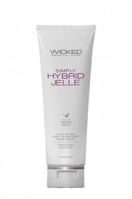 Лубрикант на водной/силиконовой основе WICKED SIMPLY HYBRID JELLE, 120 мл (T252142)