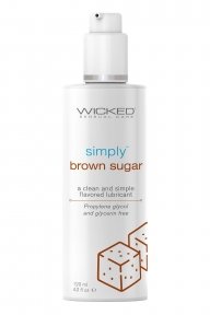 Лубрикант Wicked на водной основе со вкусом коричневого сахара 120 ML (T252324)