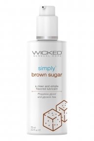 Лубрикант Wicked на водной основе со вкусом коричневого сахара 70 ML (T252323)