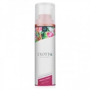 Масло для массажа съедобное с ароматом и вкусом вишни, 100 мл Exotiq Massage Oil Sensual Cherry (4000049)