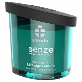 Массажная свеча с ароматом мяты Swede Senze, 50 мл (SW33186)