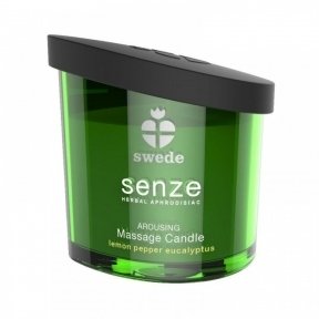 Массажная свечка Swede Senze, с ароматом лимона перца и эвкалипта, 50 мл (SW33190)