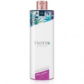 Масажна олія, що зігріває для всього тіла Exotio massage Body to body warming 500 ml (4000162)