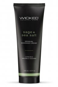 МАССАЖНЫЙ КРЕМ WICKED SENSUAL 120 МЛ С АРОМАТОМ ШАЛФЕЯ (T252360)