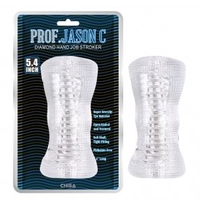 Мастурбатор рельефный Chisa Diamond Hand Job Stroker (CH48769)