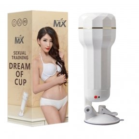 Мастурбатор у колбі з вібрацією DREAM of CUP MX Chisa (86261)