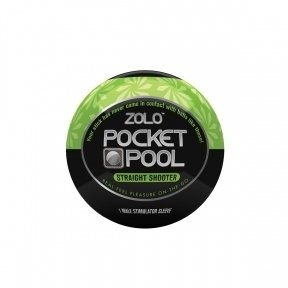 МАСТУРБАТОР ZOLO POCKET POOL STRAIGHT SHOOTER (T670017)