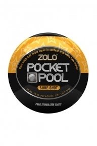 МАСТУРБАТОР ZOLO POCKET POOL SURE SHOT (T670016)