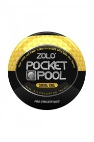 МАСТУРБАТОР ZOLO POCKET POOL SUSIE CUE (T670015)