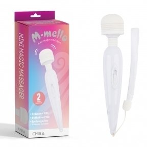Мини вибратор микрофон Chisa M-mello white (CH00806)