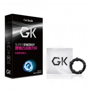 Набор эрекционных колец GK Power Cock Rings-Clear 10 шт (CH11136)