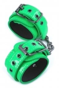 Наручники NS Novelties ELECTRA WRIST CUFFS GREEN (T280961)