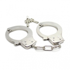 Наручники DS Fetish Handskaff metal silver (DS35970)