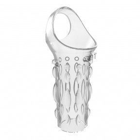 Насадка с петлей для мошонки Chisa Get Lock White (CH69452)