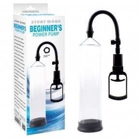 Помпа з эрекционным кільцем насадкою beginner's power pump Chisa (CH01066)