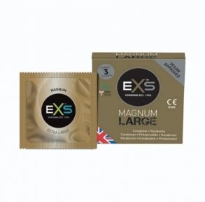 Презервативы EXS *Magnum* Large, 3 шт (EXS07515)