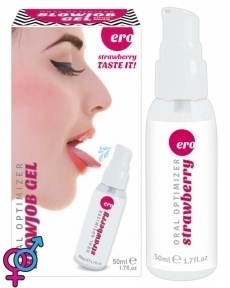 Оральний лубрикант - Ero Oral Blowjob, 50 мл, Полуниця