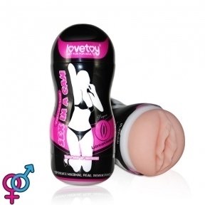 Мастурбатор вагіна Sex In A Can Vagina Lotus Tunnel (6452LVTOY177)