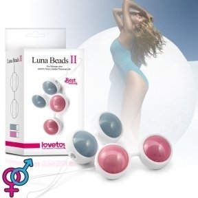 Вагінальні кульки Luna Beads II Pink (6452LVTOY212)