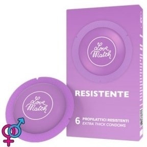 Презервативы Resistente (Strong), 54 мм, 6 шт. (8118000009)