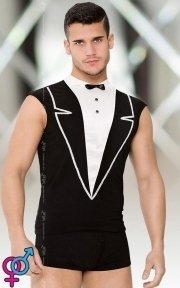 Рольовий костюм Shirt and Shorts 4604, чорний, XL (5591460414)