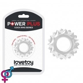 Кільце ерекційне Power Plus Cockring Clear (6452LVTOY123)