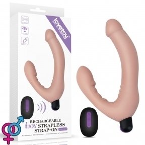 Страпон Rechargeable IJOY Strapless Strap-on Flesh (6452LVTOY307)