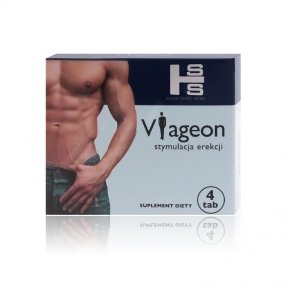 Харчова добавка VIAGEON для покращення потенції, 4 капсули (17-00021)