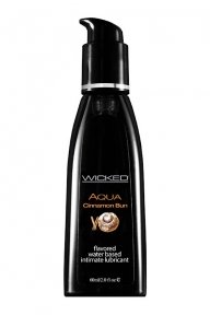 Съедобный лубрикант 60 мл Wicked, со вкусом булочки с корицей, на водной основе (T252035)
