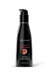 Съедобный лубрикант со вкусом арбуза WICKED AQUA WATERMELON FLAVORED, 120 мл (T252072)