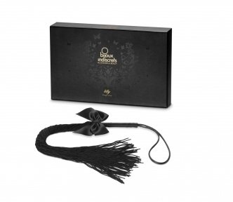 Батіг Bijoux Indiscrets - Lilly - Fringe whip прикрашена шнуром і бантиком, в подарунковій упаковці (SO2330)