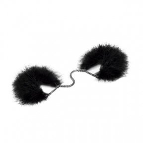 Пухнасті наручники Bijoux Indiscrets Za za zu - feahter handcuffs, пір'яні, подарункова упаковка (SO2673)