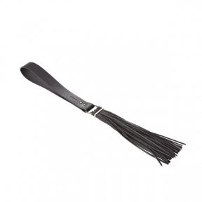 Флоггер Bijoux Indiscrets MAZE - Tassel Flogger Black (SO2681)