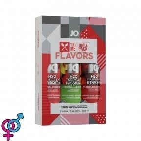 Подарунковий набір System JO Limited Edition Tri-Me Triple Pack - Flavors, 3х30 мл