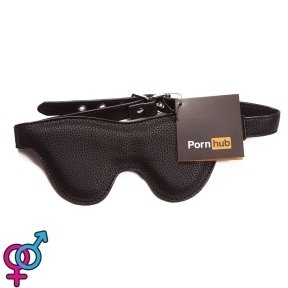 Маска на очі Pornhub Faux Leather Mask
