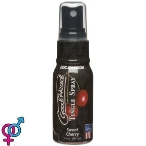 Спрей для мінету Doc Johnson GoodHead Tingle Spray - Sweet Cherry (29 мл) зі стимулюючим ефектом (SO3494)