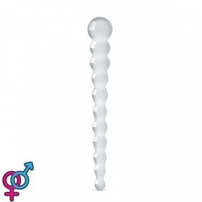 Стеклянный дилдо в виде бусин Gildo Glass Dildo No. 20 (SO4415)