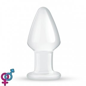 Стеклянная анальная пробка Gildo Glass Buttplug No. 25 (SO4416)