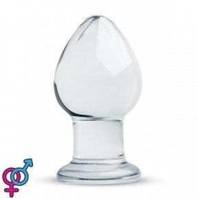 Стеклянная анальная пробка Gildo Glass Buttplug No. 26 (SO4420)