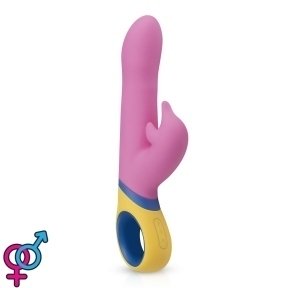 Вібратор кролик з ротацією PMV20 Copy - Dolphin Vibrator (SO4426)