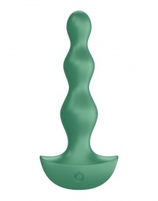 Анальный стимулятор-бусины с двумя моторами Satisfyer Lolli-Plug 2 (green) (SO4926)