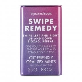 Мятные конфеты Bijoux Indiscrets SWIPE REMEDY - clitherapy oral sex mints (SO5911)
